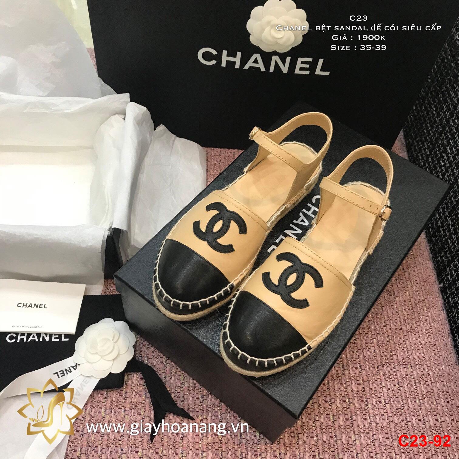 Giày Slip On Chanel Espadrilles Centimetvn #8 Giày Slip On Chanel Espadrilles Centimetvn